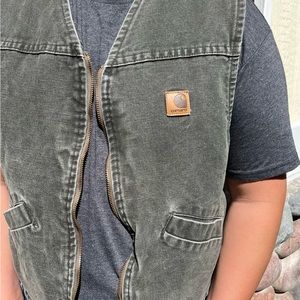 SOLD Black Carhartt vest